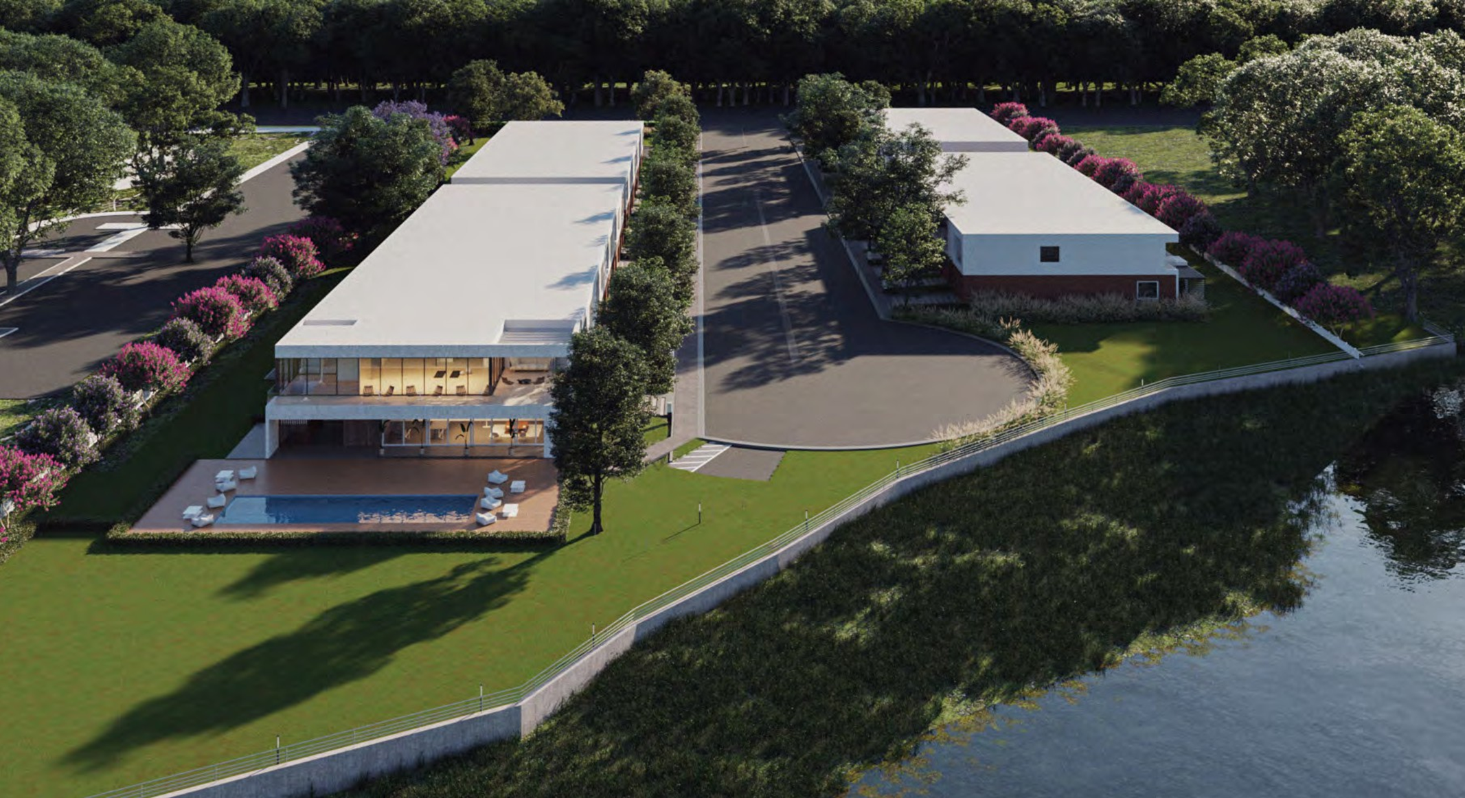 Luxury aerial project